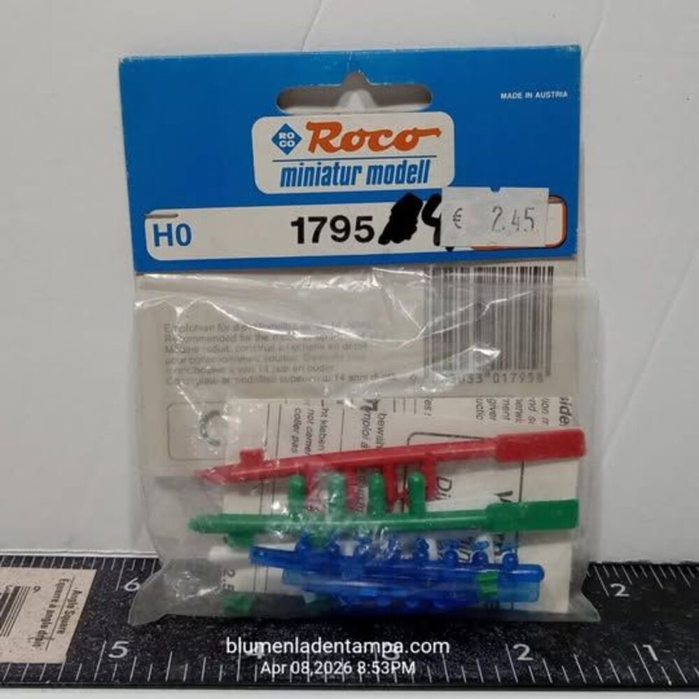 Warning lights for H0 cars, trucks or trains. Roco HO Miniatur Modell 1795